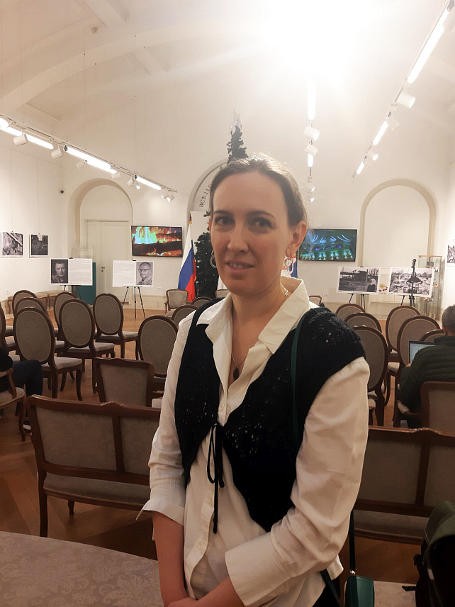 БЕОГРАД, 12. ДЕЦЕМБРА /СРНА/ - Викторија Рјапухина, директор Института за српски језик и комуникације руског Белгородског државног технолошког универзитета "Владимир Григорјевич Шухов".