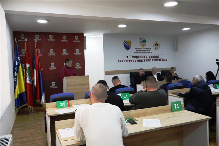 ВУКОСАВЉЕ, 23. ДЕЦЕМБРА /СРНА/ - Одборници Скупштине општине Вукосавље усвојили су данас буџет за 2025. годину у износу од 4,5 милиона КМ.