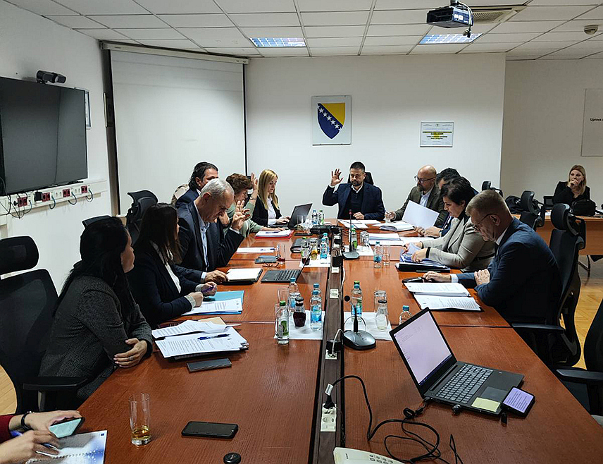 БАЊАЛУКА, 2. ДЕЦЕМБРА /СРНА/ - Сједница Управног одбора Управе за индиректно опорезивање /УИО/ БиХ.