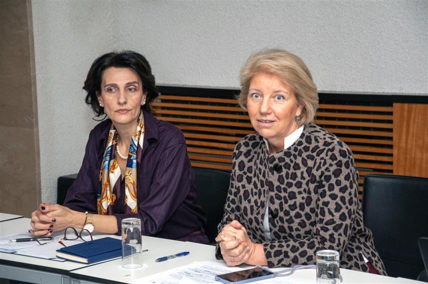 ЗАГРЕБ, 3. ДЕЦЕМБРА /СРНА/ - Директор Дирекције за европске интеграције /ДЕИ/ БиХ Елвира Хабота и државни секретар за Европу у хрватском Министарству спољних и европских односа Андреја Метелко-Згомбић.