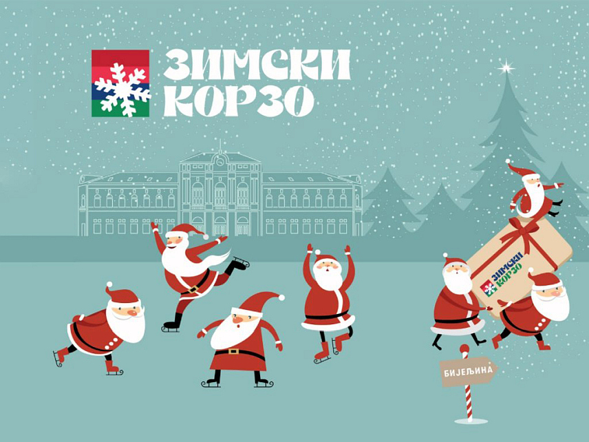 БИЈЕЉИНА, 4. ДЕЦЕМБРА /СРНА / - Званично отварање "Зимског корзоа" у Бијељини планирано је за 23. децембар, када ће у пријеподневним часовима на градском тргу најмлађи посјетиоци китити новогодишњу јелку, која ће, у односу на прошлогодишњу, бити виша за два метра.