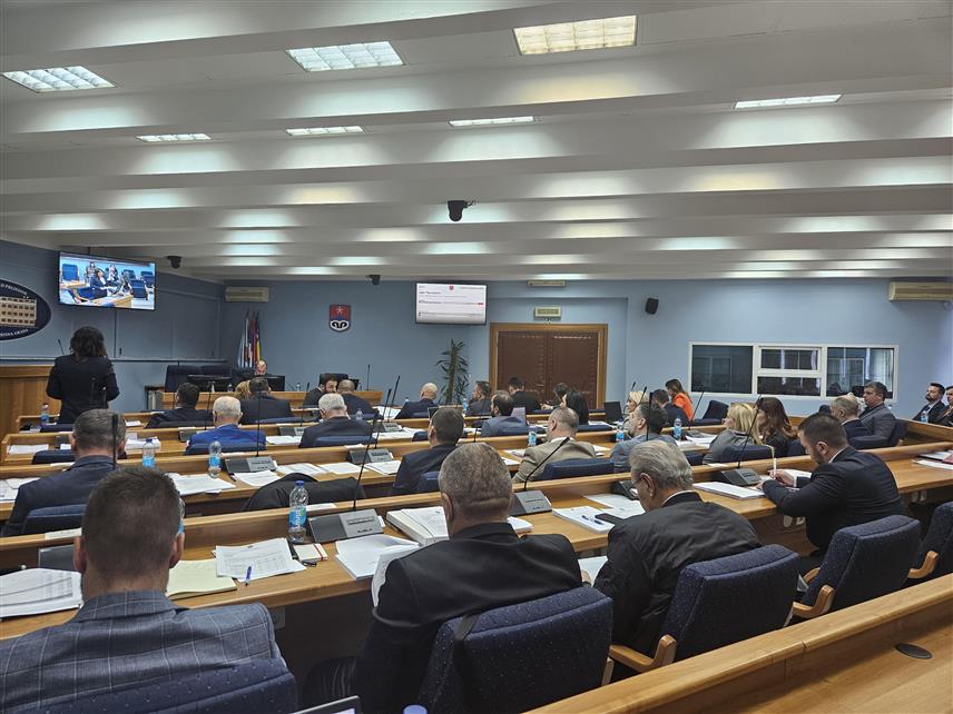 ПРИЈЕДОР, 5. ДЕЦЕМБРА /СРНА/ - Сједница Скупштине града Приједор.