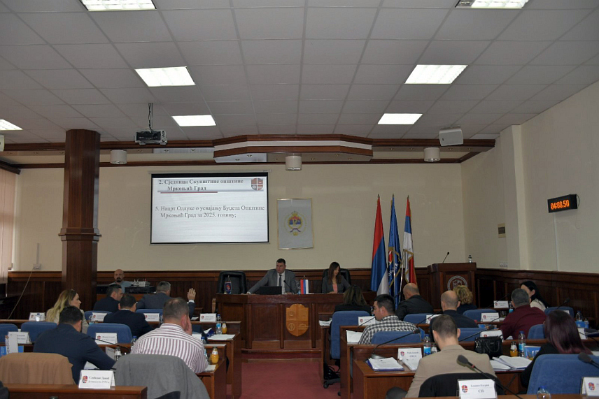 МРКОЊИЋ ГРАД, 6. ДЕЦЕМБРА /СРНА/- Сједница Скупштине општине Мркоњић Град.