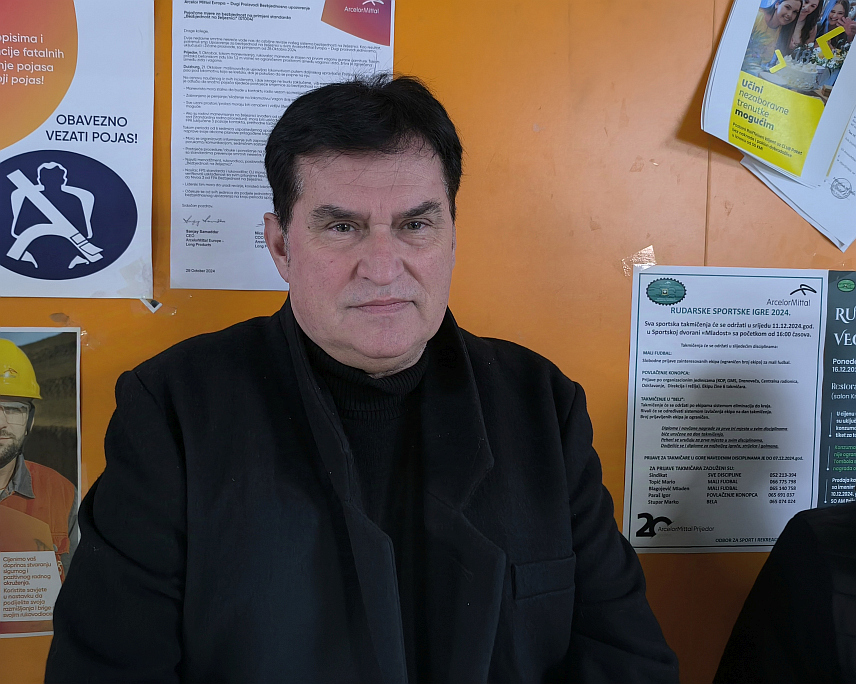 ПРИЈЕДОР, 7. ДЕЦЕМБРА /СРНА/ - Предсједник Организације породица заробљених и погинулих бораца и несталих цивила града Приједора Славиша Кнегињић.	