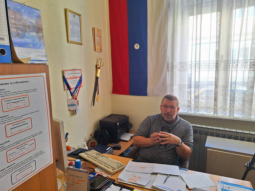 ШАМАЦ, 11. ФЕБРУАРА /СРНА/ - Директор предузећа "Посавски борци" Перица Воћкић.