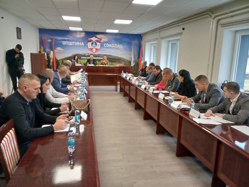 СОКОЛАЦ, 12. ФЕБРУАРА /СРНА/ - Сједница Скупштине општине Соколац.