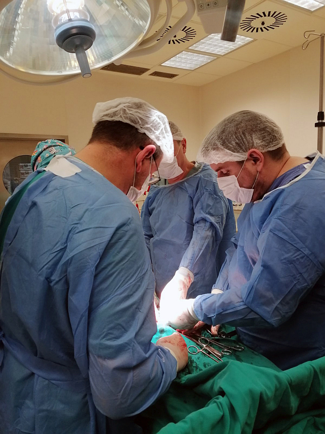 БИЈЕЉИНА, 17. ФЕБРУАРА /СРНА/ - У бијељинској болници "Свети врачеви" успјешно је оперисан карцином простате код шездесетчетворогодишњег пацијента из Угљевика, а сложени захват извео је стручни тим Клинике за урологију Војномедицинске академије /ВМА/ из Београда, уз асистенцију бијељинских уролога.