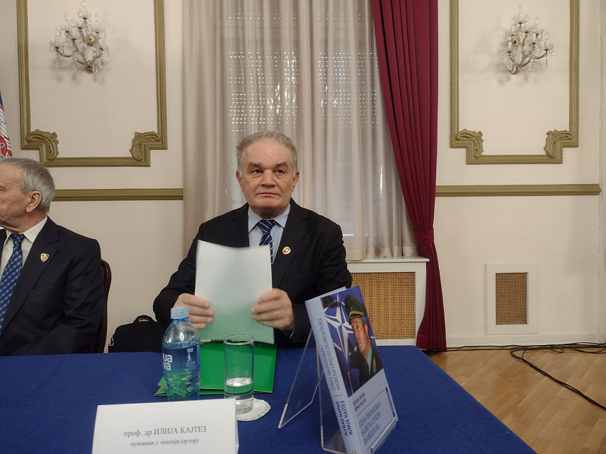 БЕОГРАД, 1. ФЕБРУАРА /СРНА/ - Пуковник Војске Србије у пензији Илија Кајтез.