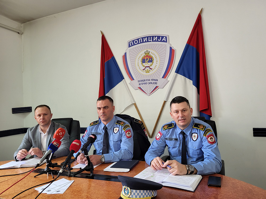 ПАЛЕ, 20. ФЕБРУАРА /СРНА/ - Конференција за новинаре Полицијске управе Источно Сарајево.