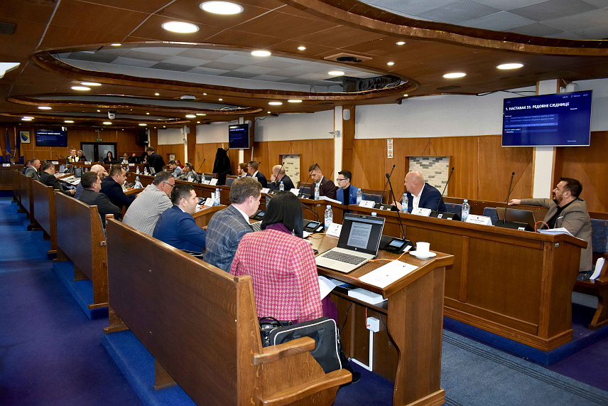 БРЧКО, 22. ФЕБРУАРА /СРНА/ - Скупштина Брчко дистрикта.