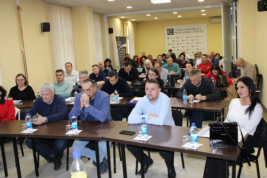 БАЊАЛУКА, 23. ФЕБРУАРА /СРНА/ - Скупштина Синдиката правосуђа Републике Српске
