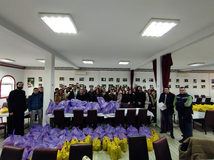 ГАЦКО, 26. ФЕБРУАРА /СРНА/ - Фондација "Свети Вукашин" Епархије захумско херцеговачке и приморске реализовала је у Гацку низ хуманих акција како би помогли онима који тешко живе, а за те намјене је прошле године обезбијеђено око 18.500 КМ.