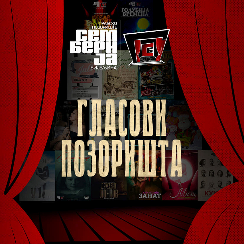БИЈЕЉИНА, 26. ФЕБРУАРА /СРНА/ - Градско позориште "Семберија" представиће публици 1. марта представу "Гласови позоришта", која хронолошки прати 13 премијера овог театра изведених на вечерњој сцени за четири године рада.