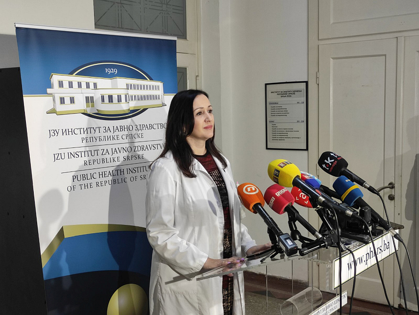 БАЊАЛУКА, 8. ФЕБРУАРА /СРНА/ - Начелник Службе за епидемиологију у Институту Нина Родић Вукмир.