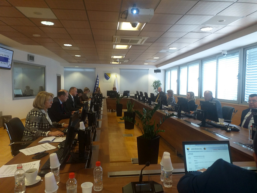 САРАЈЕВО,8. ФЕБРУАРА /СРНА/ - Чланов Високог судског и тужлачког савјета ВиХ /ВСТС/ - сједница.