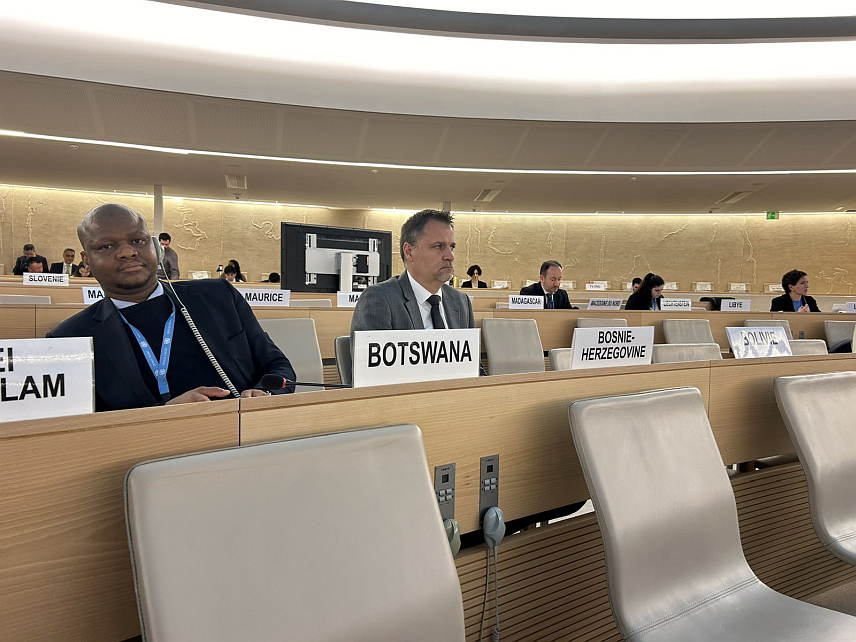 ЖЕНЕВА, 12. МАРТА /СРНА/ - Амбасадор БиХ при УН у Женеви Бојан Вујић учествовао је на сједници Савјета за људска права УН.