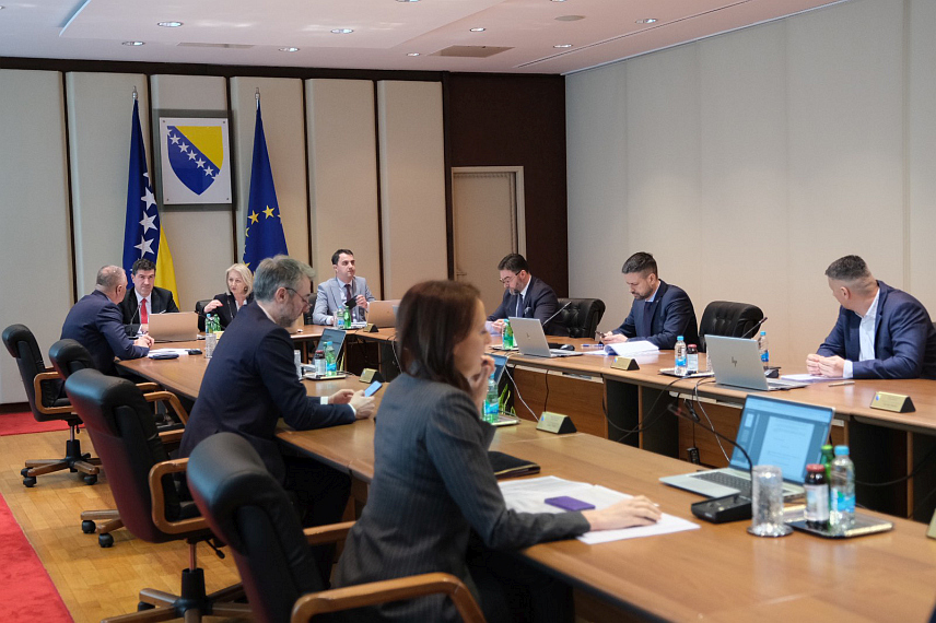 САРАЈЕВО, 12. МАРТА /СРНА/ - Сједница Савјета министара.