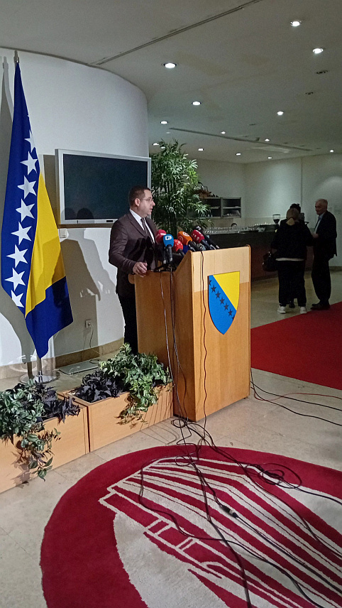 САРАЈЕВО, 18. МАРТА /СРНА/ - Делегат Клуба српског народа у Дому народа Парламентарне скупштине БиХ Радован Ковачевић.