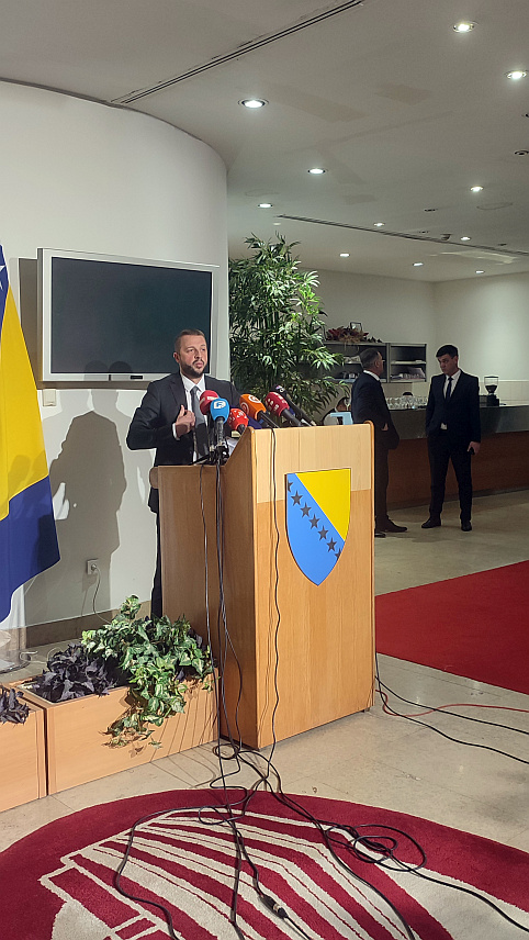 САРАЈЕВО, 18. МАРТА /СРНА/ - Делегат Клуба Српског народа у Дому народа Парламентарне скупштине БиХ Желимир Нешковић.