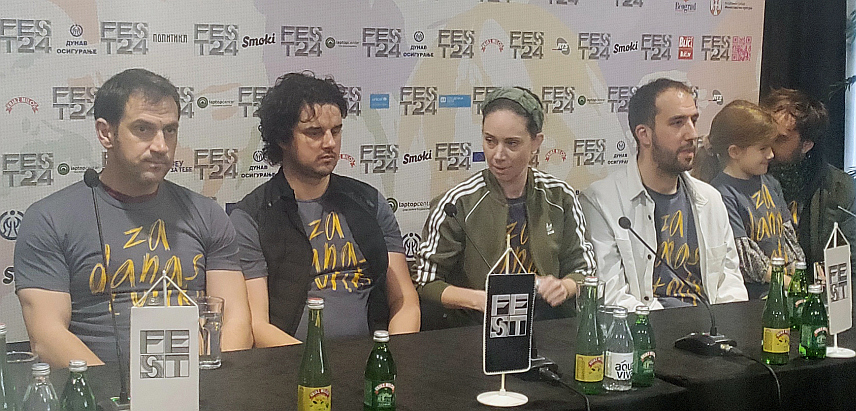 БЕОГРАД, 1. МАРТА /СРНА/ - Чланови екипе филма "За данас толико", који ће вечерас бити премијерно приказан на ФЕСТ-у у Београду, истакли су да су очарани љепотом ријеке Уне и Новим Градом у Републици Српској, гдје су снимали.