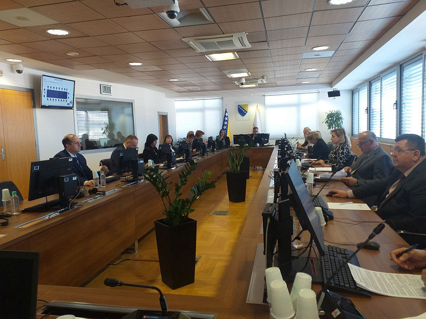 САРАЈЕВО, 20. МАРТА /СРНА/ - Високи судски и тужилачки савјет БиХ - сједница.