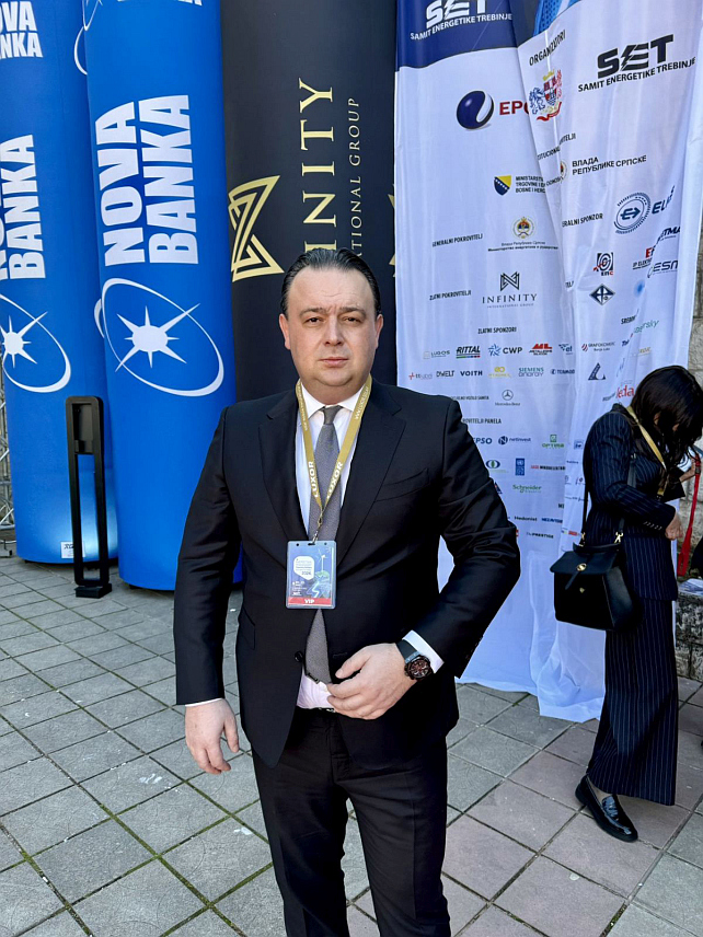 БИЈЕЉИНА, ТРЕБИЊЕ ,20. МАРТА /СРНА/ - На Самиту енергетике у Требињу учествује и Управа ЗЕДП „Електро-Бијељина“,на челу са директором Марком Михајловићем.