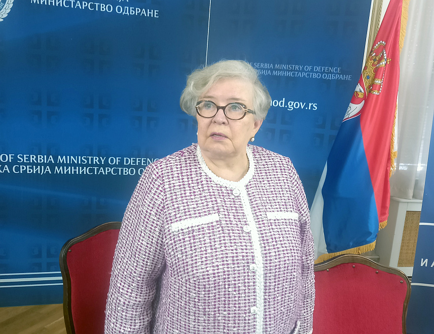 БЕОГРАД, 23. МАРТА /СРНА/ - Члан Руске академије наука Јелена Гускова.