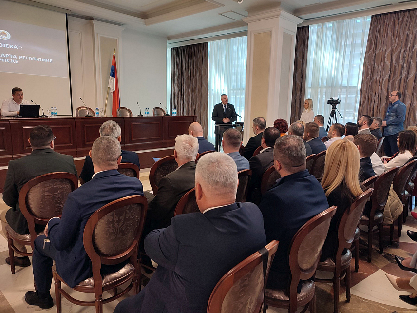 БАЊАЛУКА, 25. МАРТА /СРНА/ - Презентација пројекта "Социјална карта Републике Српске - досадашњи резултати и динамика".