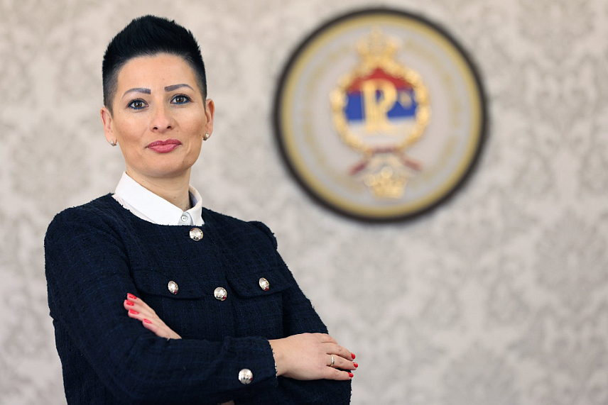 БАЊАЛУКА, 25. МАРТА /СРНА/ - Предсједница Форума жена Социјалистичке партије Српске /СПС/ Јелена Родић.