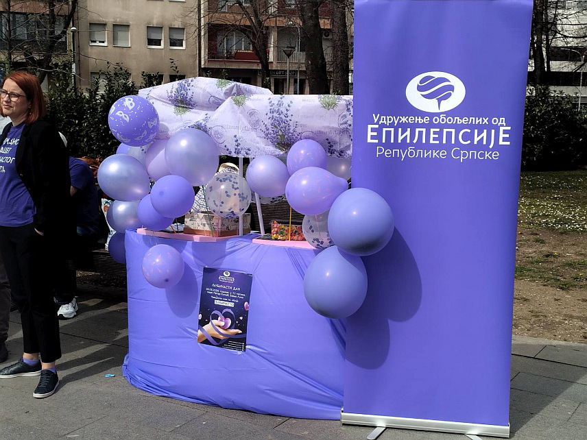 БАЊАЛУКА, 26. МАРТА /СРНА/ - Обиљежавање "Љубичастог дана" - Свјетског дана пружања подршке обољелим од епилепсије.