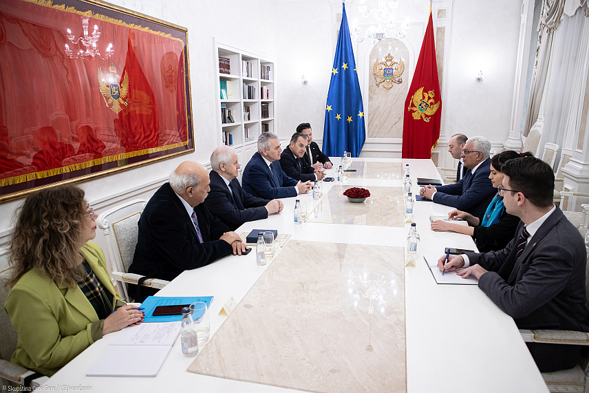 ПОДГОРИЦА, 27. МАРТА /СРНА/ - Предсједник Скупштине Црне Горе Андрија Мандић разговарао је данас у Подгорици са делегацијом Интерпарламентарне скупштине православља.