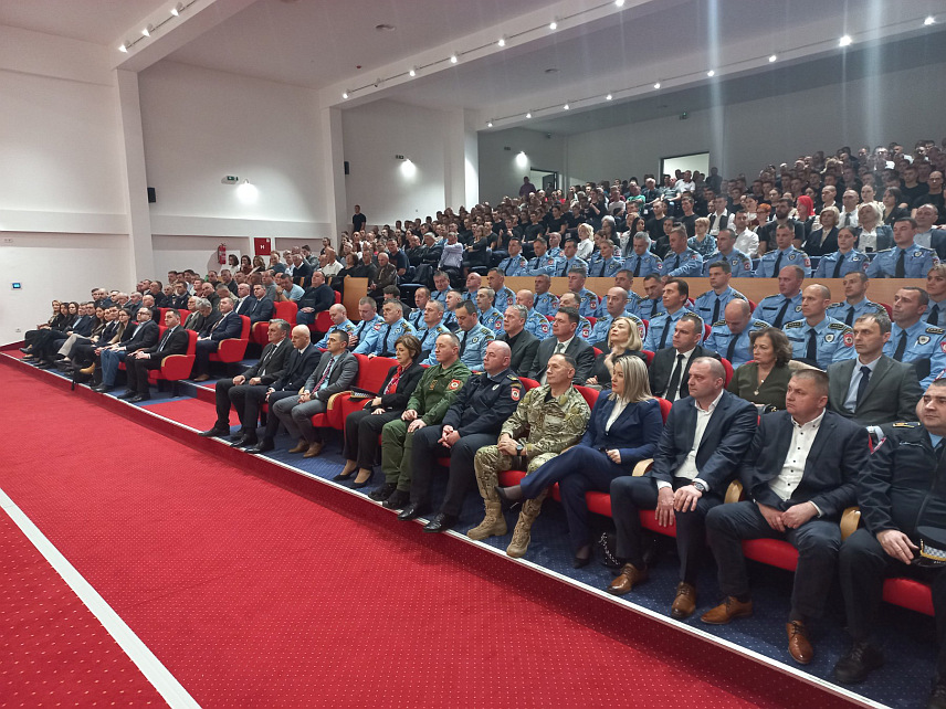 БАЊАЛУКА, 29. МАРТА /СРНА/ - Свечаност поводом Дана средње школе Министарства унутрашњих послова /МУП/ Републике Српске.