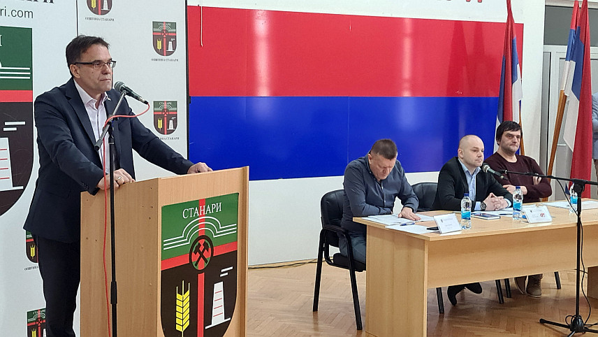 ДОБОЈ, 6. МАРТА /СРНА/ - Начелник општине Станари Радојица Ћелић.