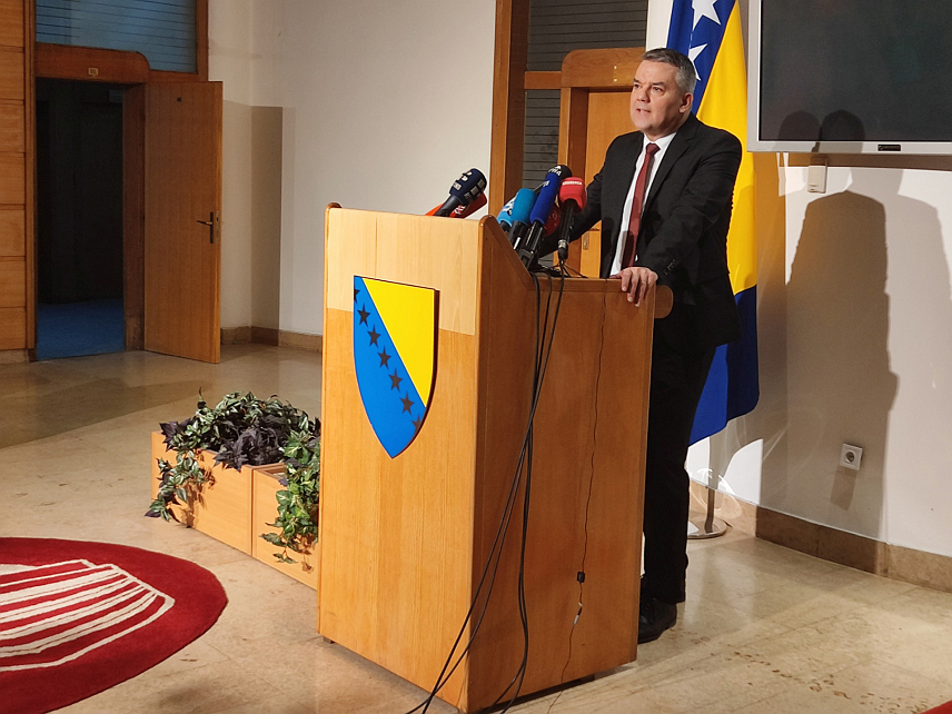 САРАЈЕВО, 8. МАРТА /СРНА/ - Министар правде у Савјету министара Давор Буноза.