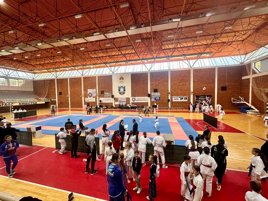 ВИШЕГРАД, 15. АПРИЛА /СРНА/ - Карате клубови "Романија" са Пала, "Игман" из Источне Илиџе и "Рогатица" били су најуспјешнији међу 17 екипа из БиХ и Србије које су учествовале протеклог викенда на Меморијалном турниру у каратеу "Видоје Андрић" у Вишеграду.