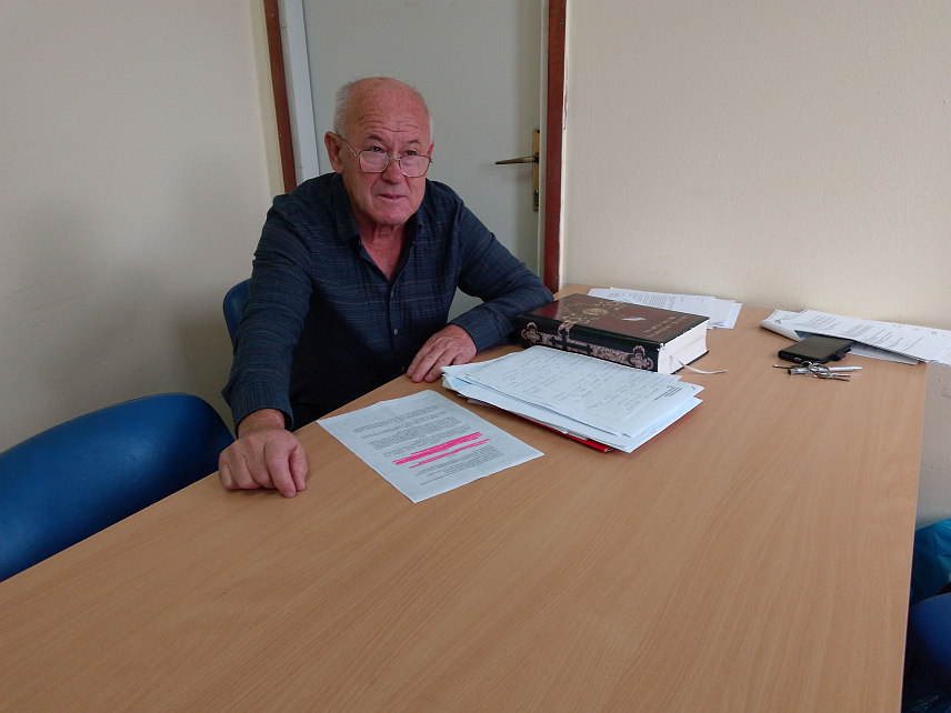 МИЛИЋИ, 16. АПРИЛА /СРНА/ - Предсједник Борачке организације Милићи Драгутин Ђуричић.