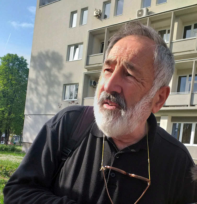 ВОГОШЋА, 18. АПРИЛА /СРНА/ - Оснивач Демократске инцјативе сарајевскх Срба Душан Шеховац.