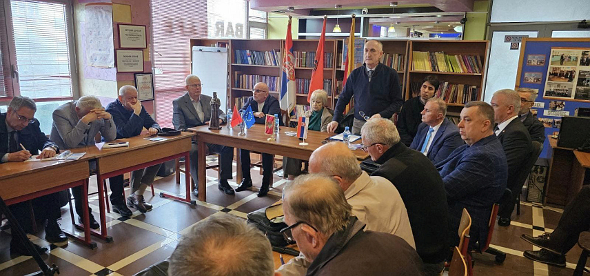 ПОДГОРИЦА, 22. АПРИЛА /СРНА/ - Конференција о Скадру одржана у у просторијама Друштва српско-црногорског пријатељства "Морача-Розафа".