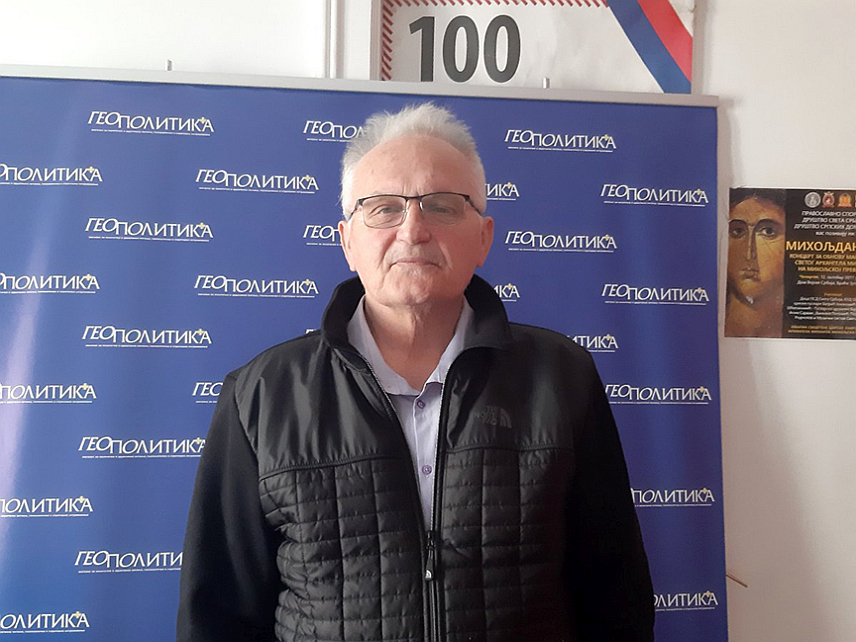 БЕОГРАД, 23. АПРИЛА /СРНА/ - Професор са београдског Универзитета Унион "Никола Тесла" Божидар Форца.