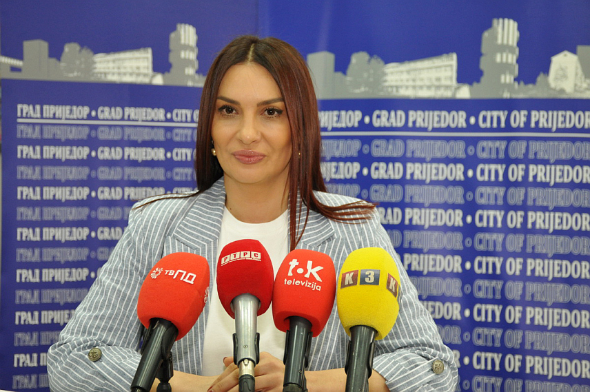ПРИЈЕДОР, 30. АПРИЛА /СРНА/ - Шеф кабинета градоначелника Приједора Данијела Додош.
