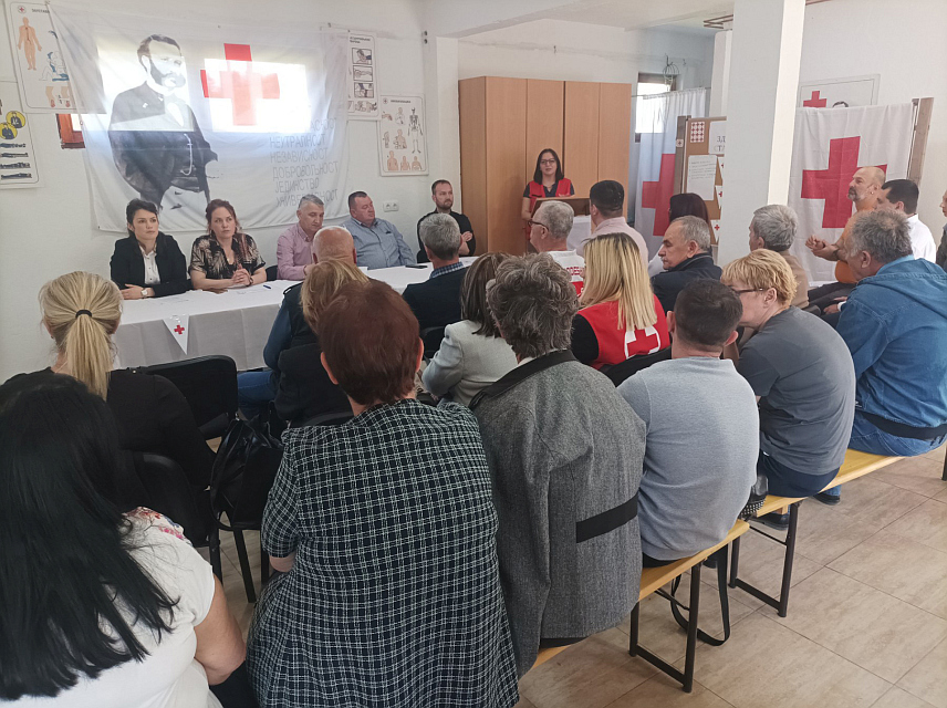 КОТОР ВАРОШ, 5. АПРИЛА /СРНА/ - Годишња скупштина Општинске организације Црвеног крста Котор Варош.