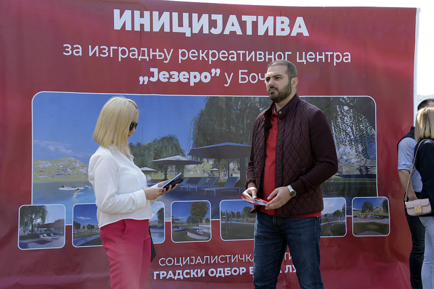 БАЊАЛУКА, 11. МАЈА /СРНА/ - Предсједник Градског одбора Социјалистичке партије /СП/ Бањалука Давор Стрика.