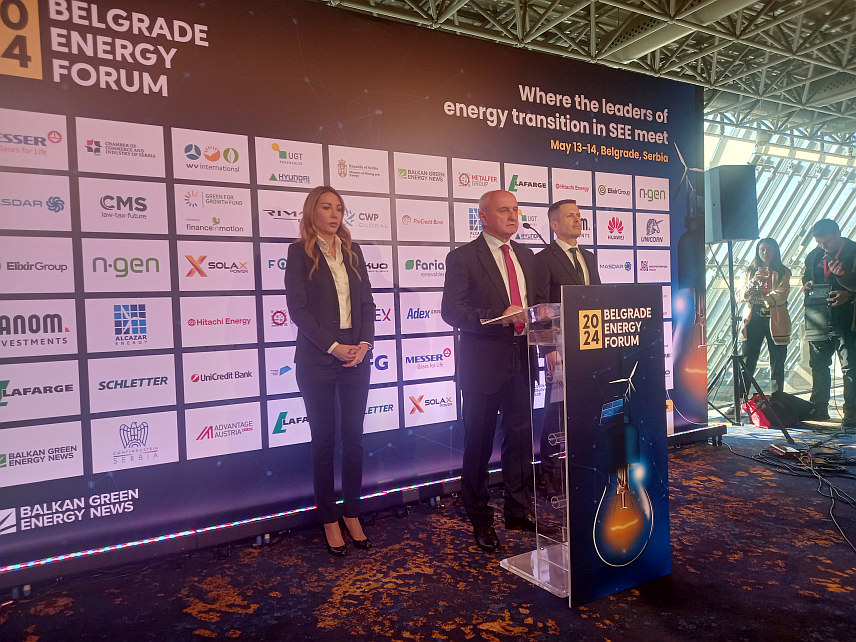 БЕОГРАД, 13. МАЈА /СРНА/ - Министар енергетике и рударства Републике Српске Петар Ђокић у Београду, гдје учествује на регионалној конференцији "Београдски енергетски форум", који је окупио око 500 учесника из 30 земаља.