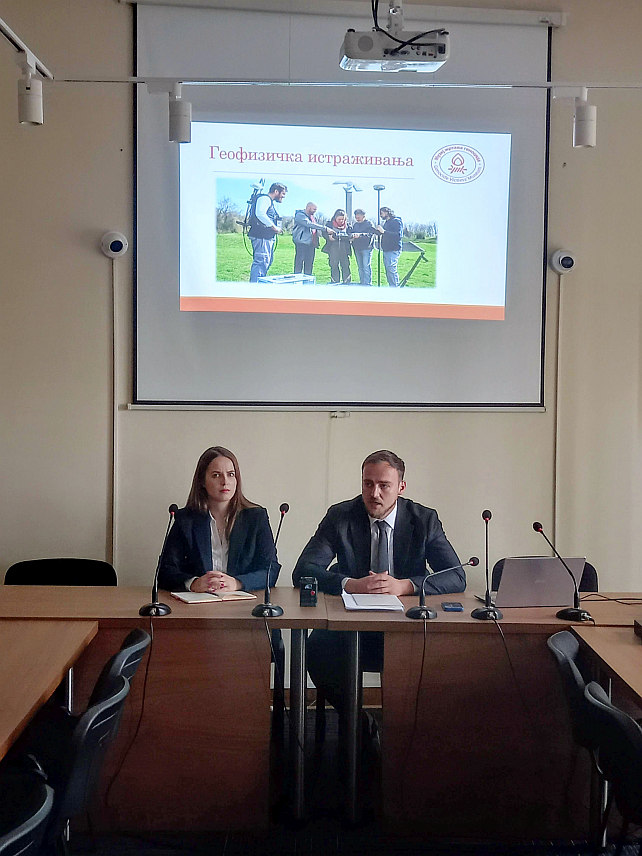 БЕОГРАД, 15. МАЈА /СРНА/ - Кустос Музеја жртава геноцида Бојан Арбутина на конференцији за новинаре.