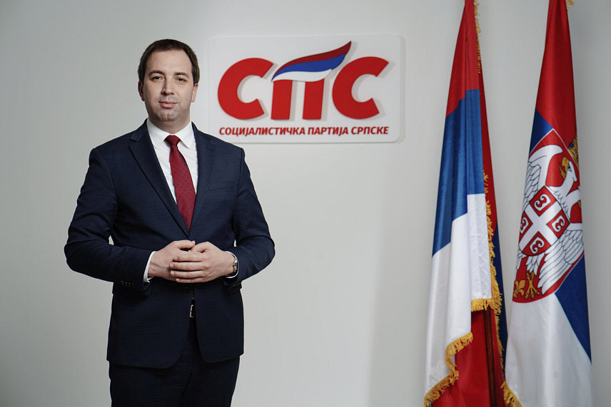 БАЊАЛУКА, 15. МАЈА /СРНА/ - Предсједник Социјалистичке партије Српске /СПС/ Горан Селак.