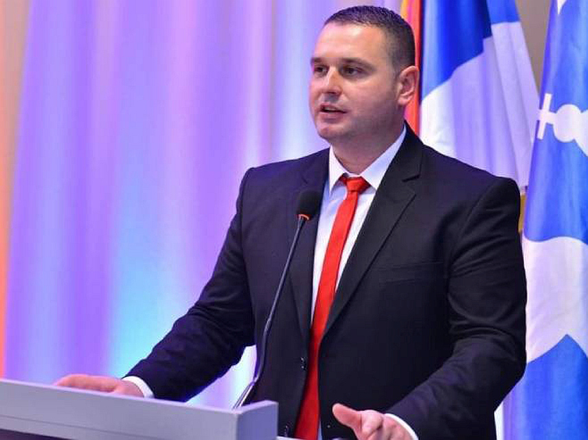 БИЈЕЉИНА, 17. МАЈА /СРНА/ - Предсједник Покрета за Бијељину Миленко Митровић.