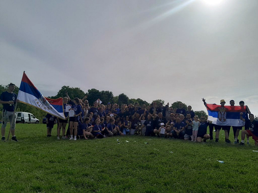 БРОД, 19. АПРИЛА /СРНА/ - У насељу Тулек код Брода данас су одржане Соколске игаре на којима је учествовало око 550 такмичара.