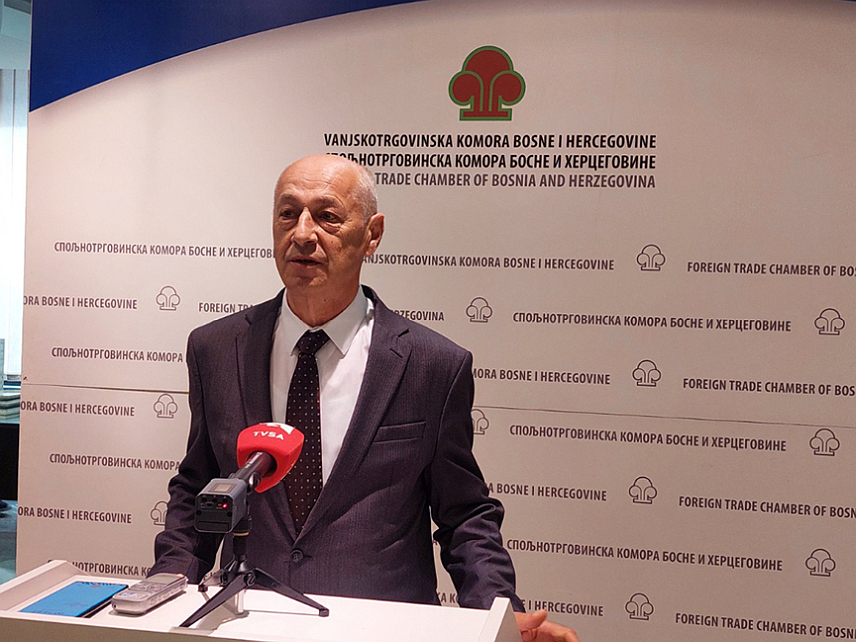 САРАЈЕВО, 21. МАЈА /СРНА/ - Потпредсједник Спољнотрговинске коморе БиХ Здравко Маринковић.