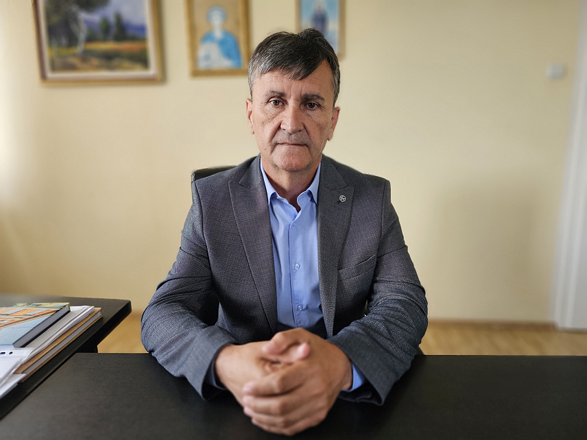 УГЉЕВИК, 23. МАЈА /СРНА/ - Предсједник Борачке организације Угљевика Јован Маринковић.