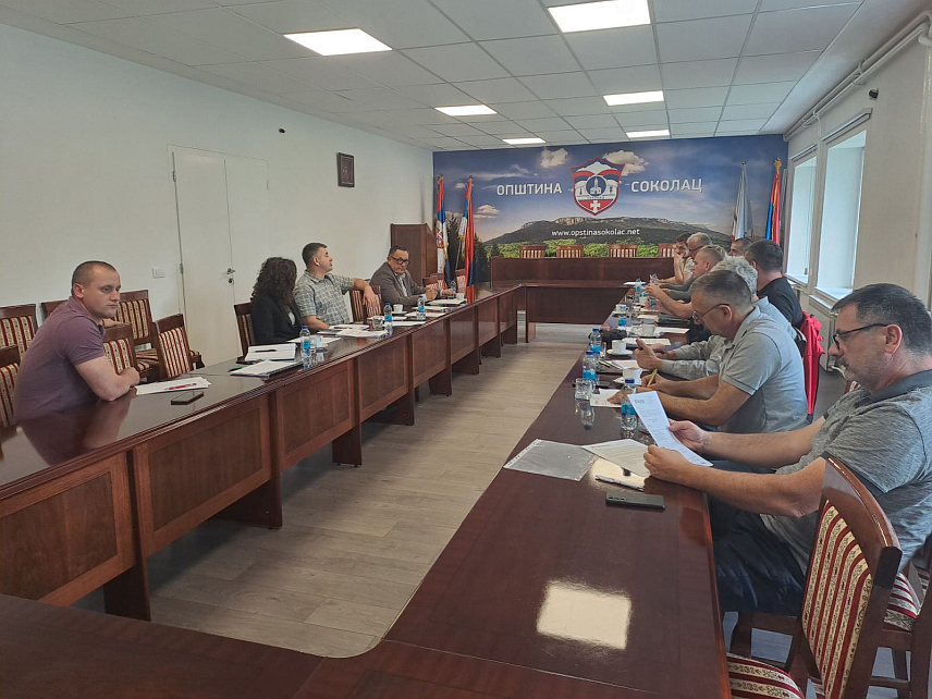 СОКОЛАЦ, 24. МАЈА /СРНА/ - Сједница Привредног савјета општине Соколац.